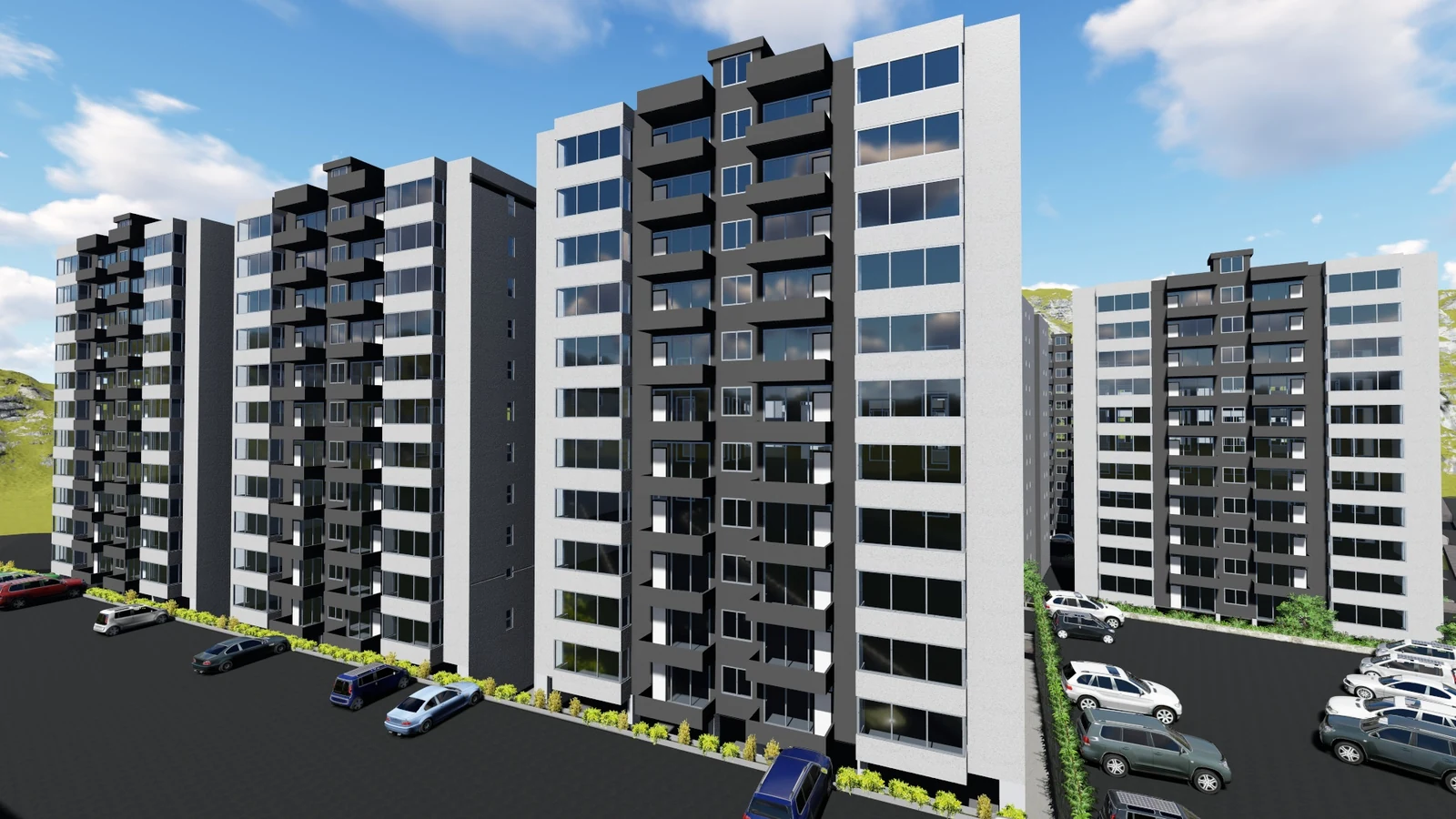 Noah Goro Project, Addis Ababa - architectural rendering