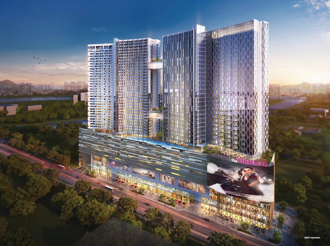 The Bridge, Phnom Penh, Cambodia - architectural rendering