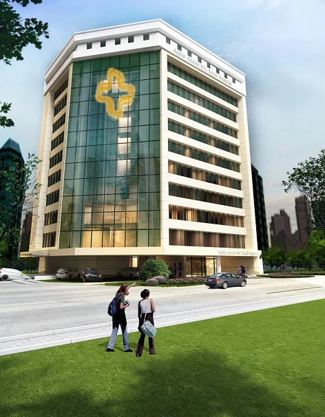 China Medical Center, Ethiopia - architectural rendering