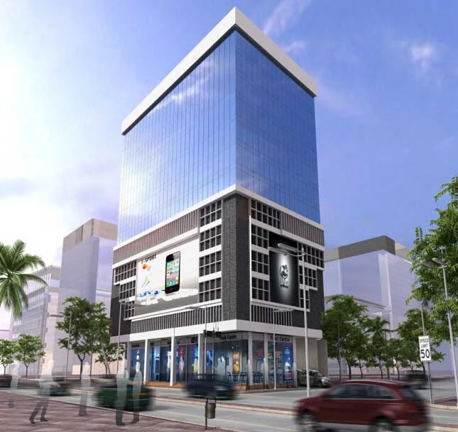 South City, Karachi, Pakistan - architectural rendering