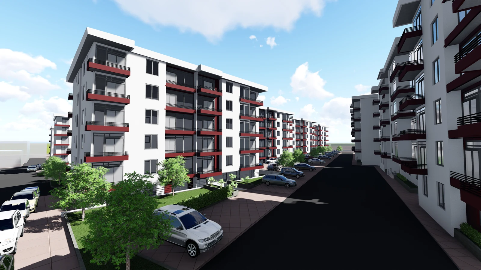 Noah Tafo Villa Project, Ethiopia - architectural rendering