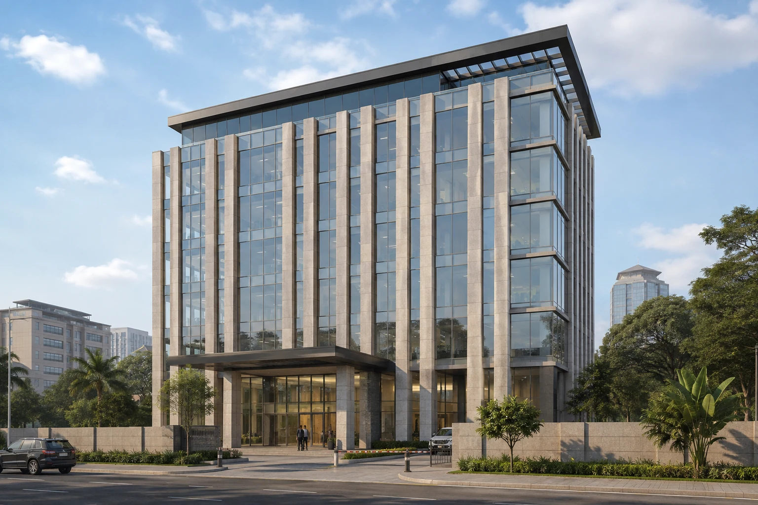 NIB Insurance Project, Ethiopia - concept rendering