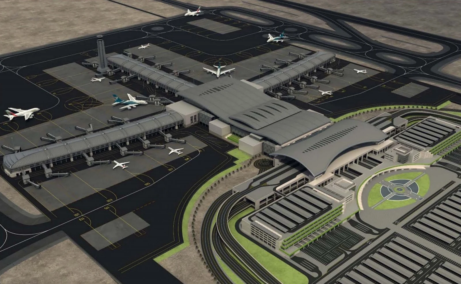 Muscat International Airport, Oman - project portfolio image
